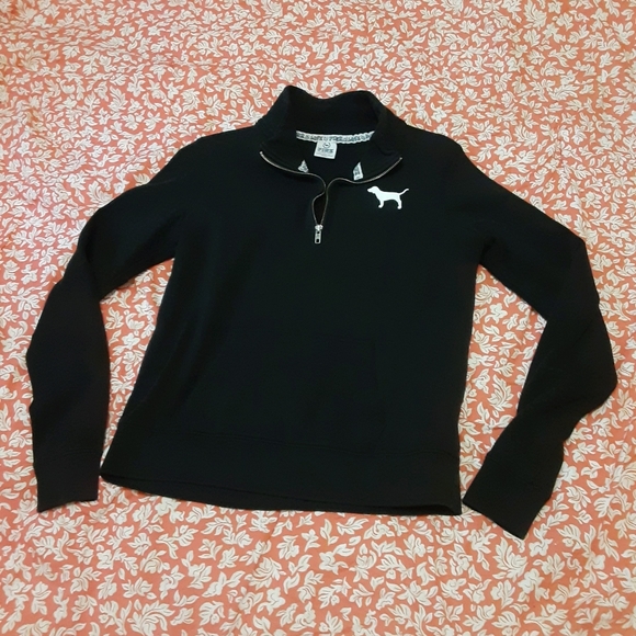 Victoria's Secret "Kangaroo Pocket" PINK Sweatshirt with EXTRA- LONG Sleeves - Picture 16 of 16